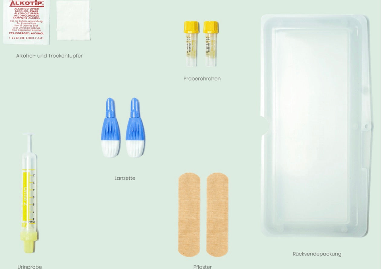 Test Kit Sensibilités Alimentaires