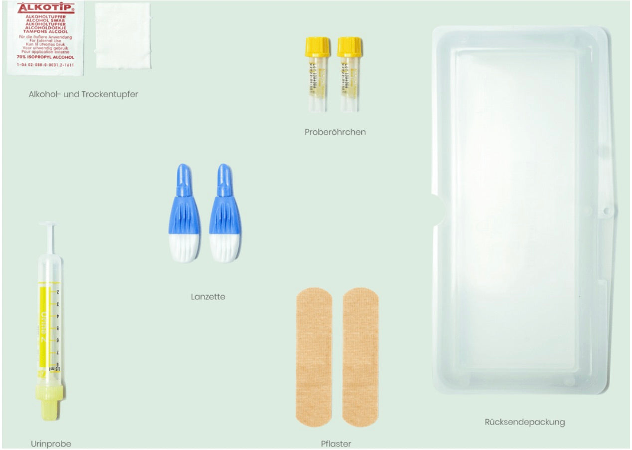 Test Kit für Sportler und Athleten